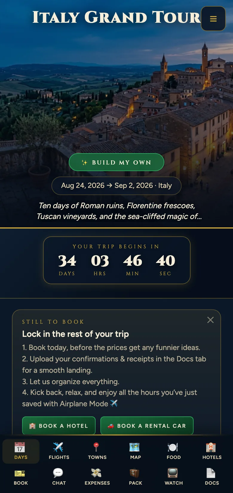 Italy portal preview